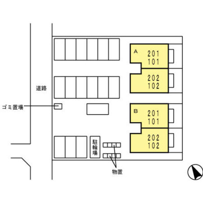 【区画図】 | スカイスクレーパーA棟