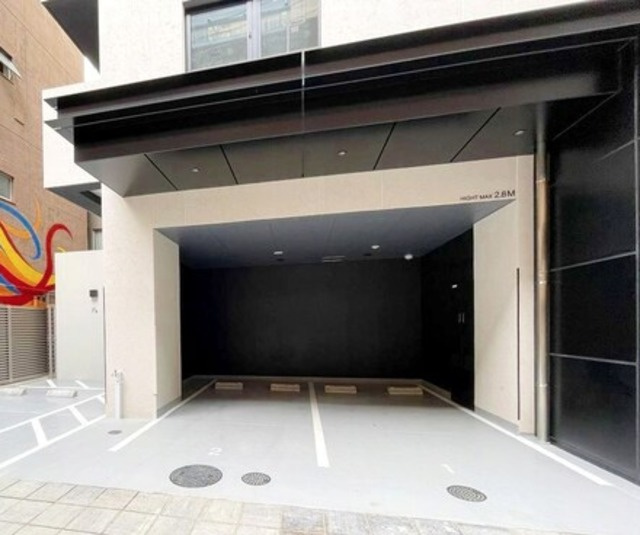 ザ・パークハビオ五反田の駐車場