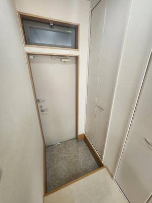 ハイツ竹上の玄関