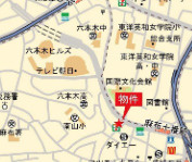 Ｒａｕｍ麻布十番の地図