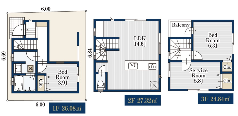 東急東横線「武蔵小杉」新築戸建の画像
