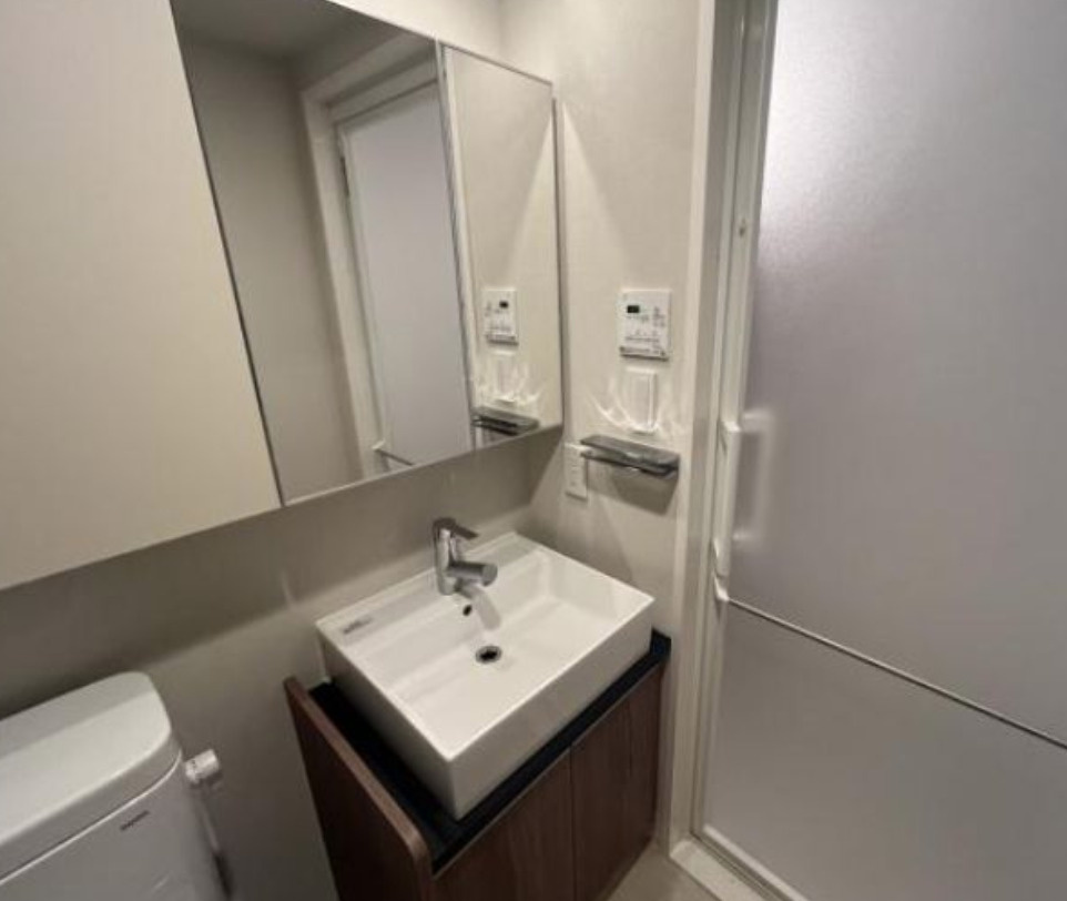 ジオエント秋葉原の洗面所