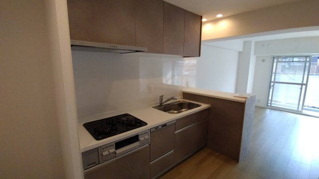 セントラルプラザ東住吉のキッチン