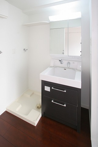 エンクレスト薬院Ⅱの洗面所|使いやすい洗面所です