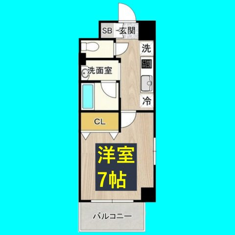 CITY SPIRE 名駅前の間取り