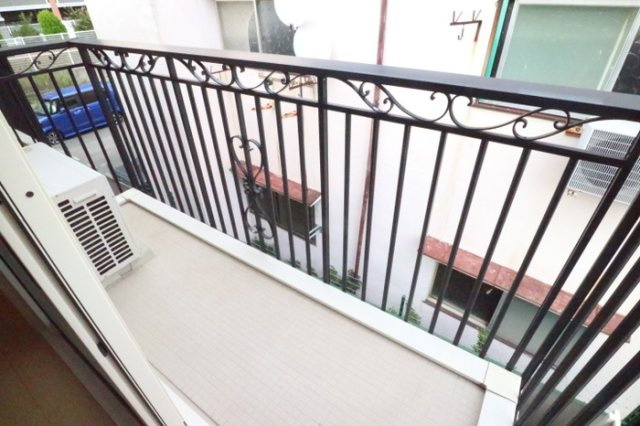 滝つじハイムのバルコニー