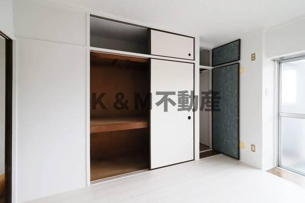 ビレッジハウス栗ヶ沢６号棟の収納|こまごまとしたものを収納できそうですね