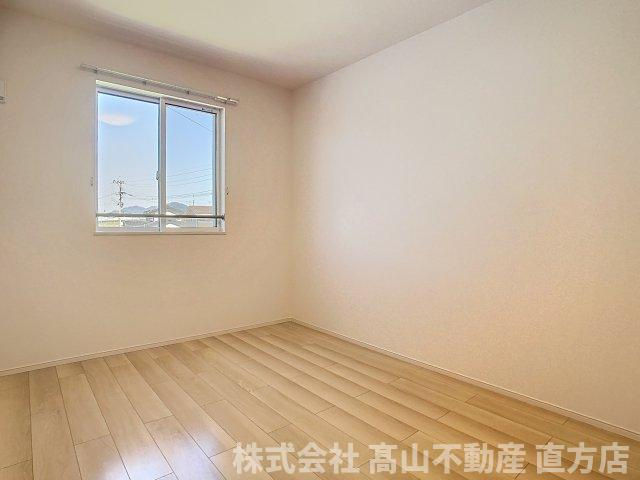 直方市大字知古のアパートの寝室