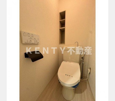 【トイレ】 | 東急ドエルアルス久が原Ａ棟 | 落ち着いた色調のトイレです