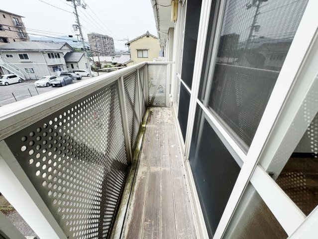 フレグランス大上のバルコニー