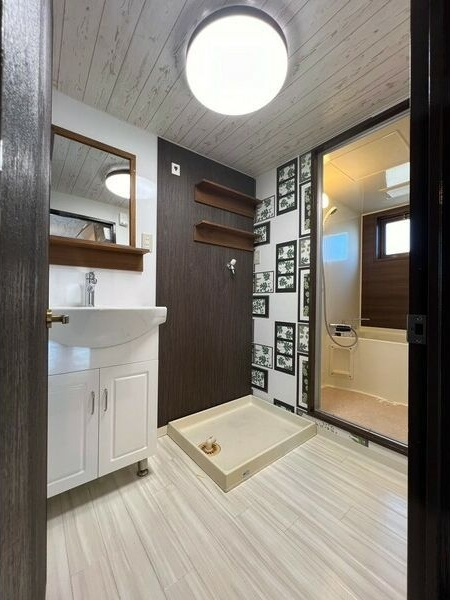 ポートヴィラの洗面所