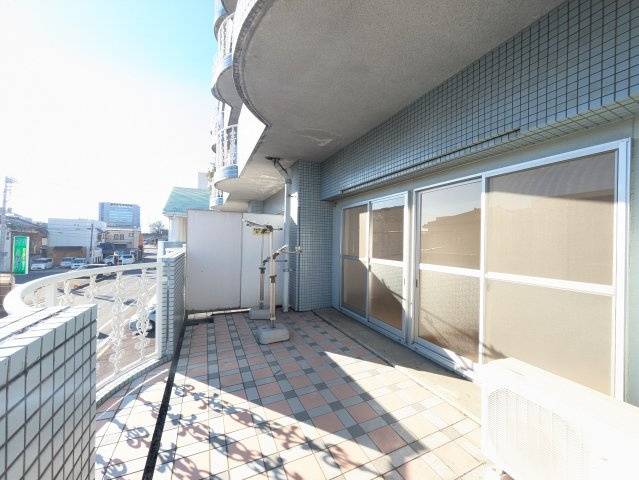 シードパレロイヤルのバルコニー