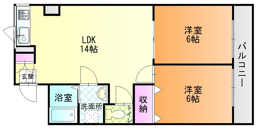 シードパレロイヤルの間取り