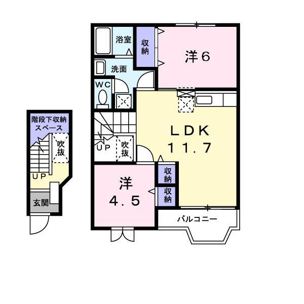 アクアの間取り