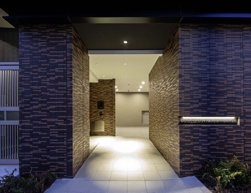 デュオフラッツ浅草蔵前のエントランス