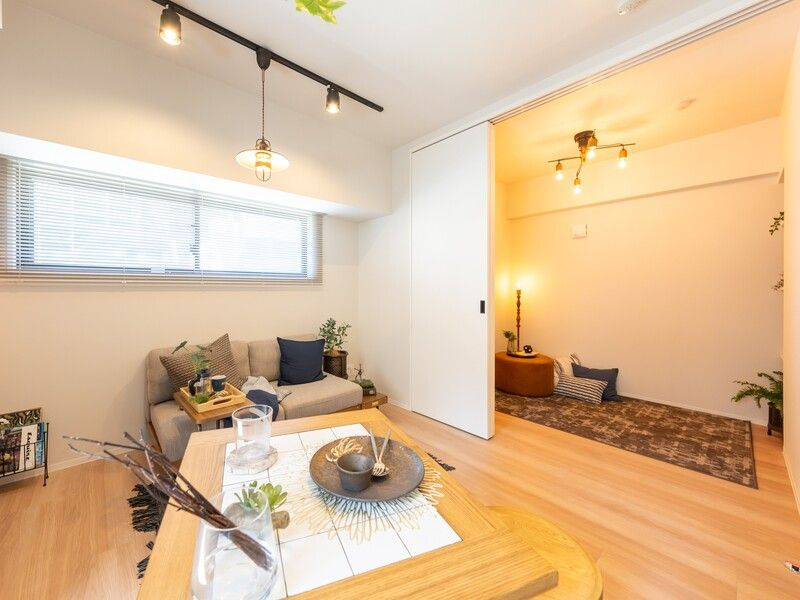 デュオフラッツ浅草蔵前の居間・リビング