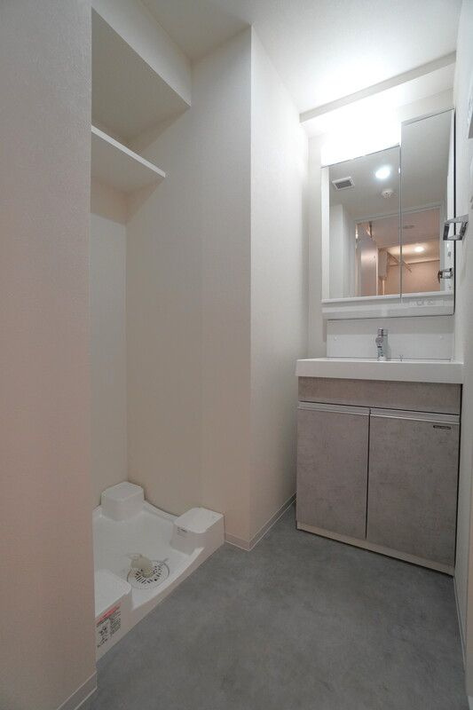 クラリティア浅草の独立洗面台