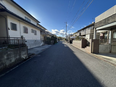 【前面道路含む現地写真】 | 草津市桜ケ丘１丁目