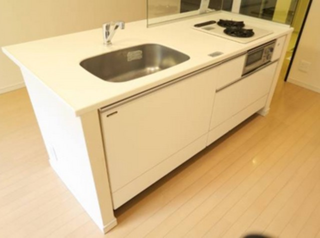 港区白金３丁目の賃貸マンションのキッチン