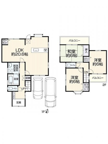 【間取り】 | ☆堺市西区北条町1丁7-44　中古戸建