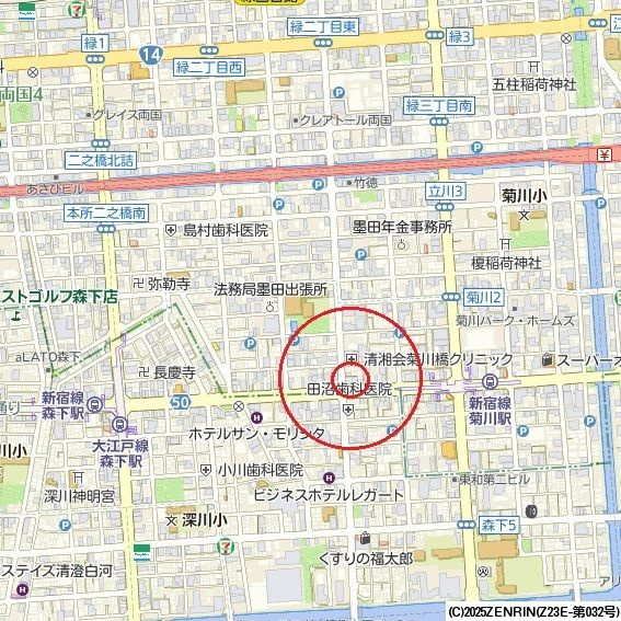 ＬｉｖｅＦｌａｔ菊川の地図