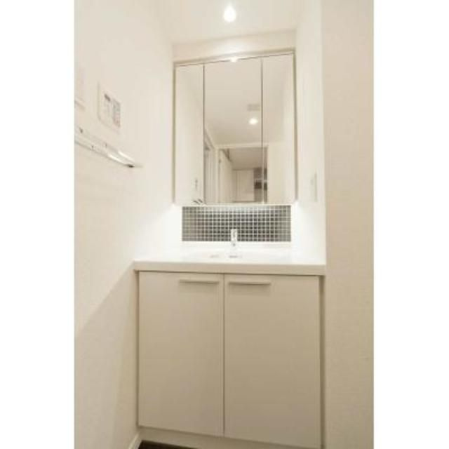 パークキューブ神田の独立洗面台