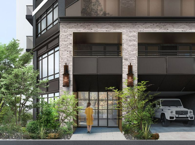 ルジュール神田須田町のエントランス