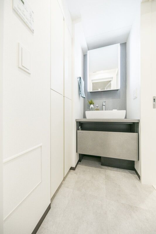 ルジュール神田須田町の独立洗面台