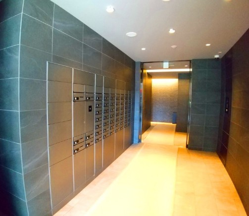 ライオンズフォーシア五反田のロビー