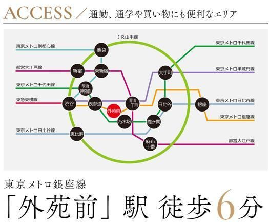 オーパスレジデンス南青山の地図