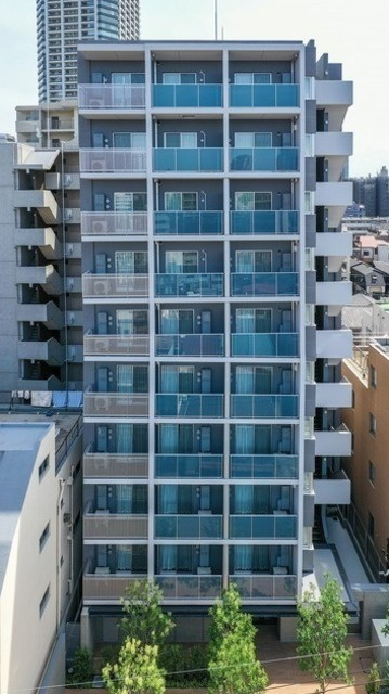 クレストコート白金高輪の外観