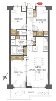 【間取り】 | シーアイマンション清瀬 | シーアイマンション清瀬