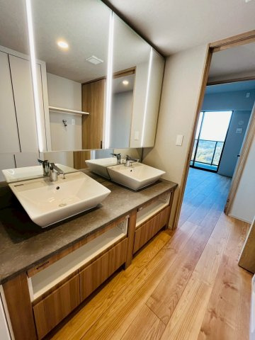 MJR熊本ゲートタワー／26階の独立洗面台