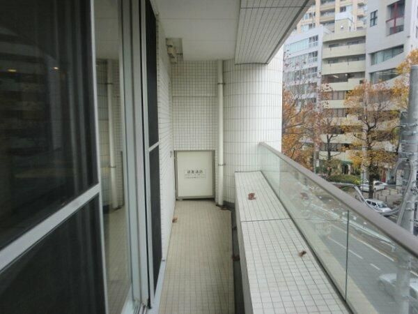 ラ・セーナ南青山のバルコニー