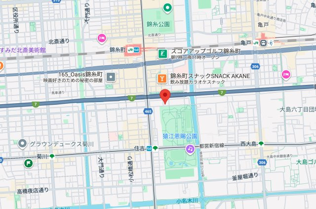 ウェルスクエア錦糸町ＳＯＵＴＨの地図