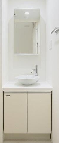 プレミアムキューブ品川戸越の洗面所