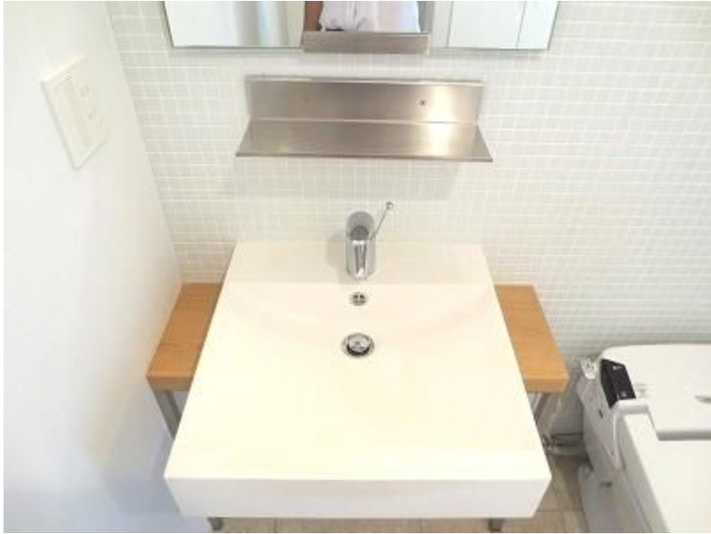 カーザエルミタッジオの洗面所