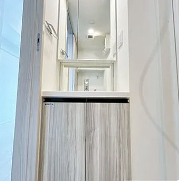 アヴニール三軒茶屋の独立洗面台