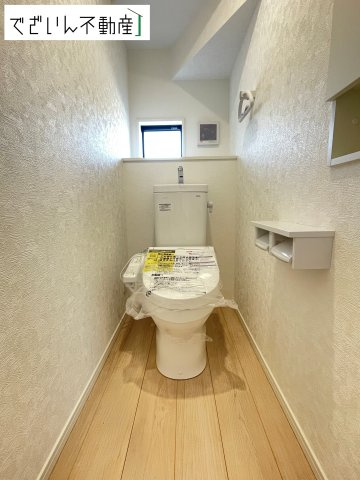 【トイレ】 | Cradle garden鴻巣市箕田第9　新築住宅 | ≪1号棟≫
現地(2026年4月撮影)
