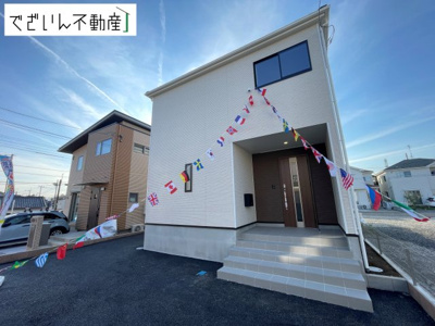 【外観】 | Cradle garden鴻巣市箕田第9　新築住宅 | ≪1号棟≫
現地(2026年4月撮影)