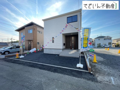 【外観】 | Cradle garden鴻巣市箕田第9　新築住宅 | ≪1号棟≫
現地(2026年4月撮影)