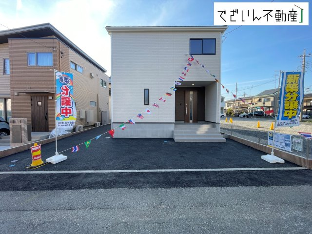 【外観】 | Cradle garden鴻巣市箕田第9　新築住宅 | ≪1号棟≫
現地(2026年4月撮影)