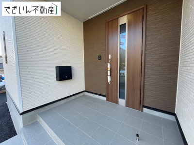 【玄関】 | Cradle garden鴻巣市箕田第9　新築住宅 | ≪1号棟≫
現地(2026年4月撮影)