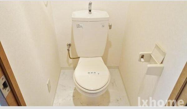 メゾンクラーラのトイレ|落ち着いた色調のトイレです