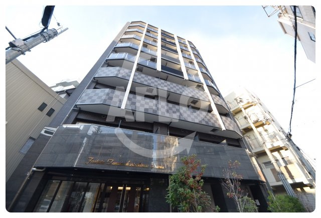 ファステート玉造駅前ダミュウの外観パース|ファステート玉造駅前ダミュウ　外観