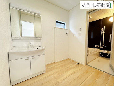 【独立洗面台】 | Cradle garden鴻巣市箕田第9　新築住宅 | ≪2号棟≫
現地(2026年3月撮影)