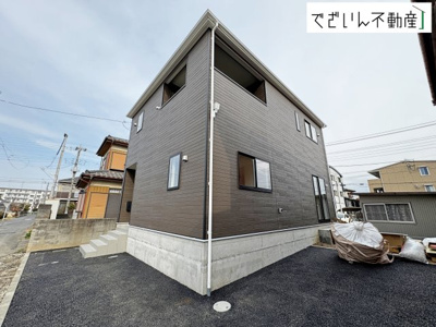 【外観】 | Cradle garden鴻巣市箕田第9　新築住宅 | ≪2号棟≫
現地(2026年3月撮影)