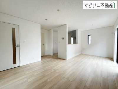 【居間・リビング】 | Cradle garden鴻巣市箕田第9　新築住宅 | ≪2号棟≫
現地(2026年3月撮影)