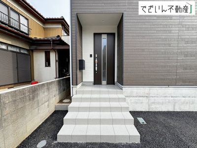 【玄関】 | Cradle garden鴻巣市箕田第9　新築住宅 | ≪2号棟≫
現地(2026年3月撮影)