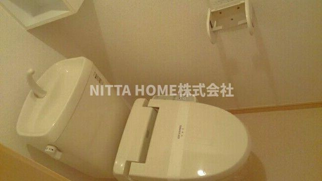 ハニーベルのトイレ|ウォシュレットも完備●